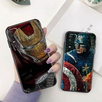 Marvel Avengers Telefon Caz Pentru Xiaomi Redmi Nota 8 8T 9 9M 9 10 10 10T Pro Max 5G Redmi 8 8A 9 9M 9A 9AT 9C 9i Bara