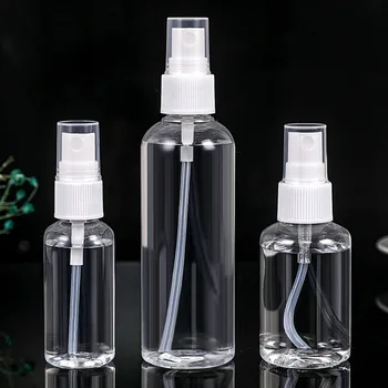 Mini Parfum Pulverizator Pot Plastic Transparent Cosmetice Recipient De Aer Sticla Cu Pulverizator Portabil Multi-Scop