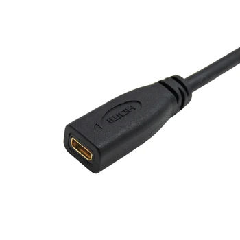 Mochu micro HDMI-kompatibel weibliche zu standard eine conexiunile de transport cu umwandlung linie kleine kopf micro HDMI weiblichen zu große ko