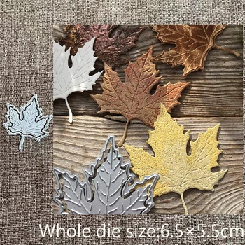 Noul Design Craft din Metal stencil mucegai Tăiere Mor de arțar frunze decor album mor reduceri Album Carte de Hârtie Ambarcațiuni Relief