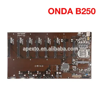Onda B250 BTC-D8P Miniere Placa de baza 8 plăcile GPU CPU Miner Placa de baza