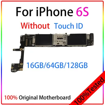 Originale Pentru iPhone 6 6p Fabrica de Deblocat Placa de baza Pentru iphone6 6 Plus 6S 6S Plus placa de bază placa de baza NU Atingeți ID-ul de TESTARE