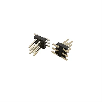 Pas de 1,27 mm Dublu Rând Antet Pin Plug de sex Masculin Banda Conector pentru SMD, SMT 1,27 mm Pinheader Socket 2x3P~2x50Pin Alama