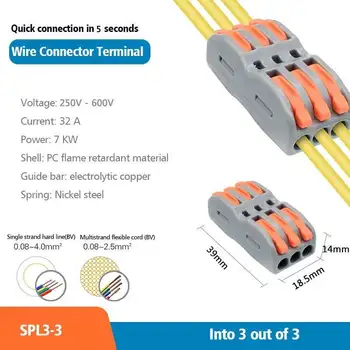Rapid Sârmă Conector Terminal Universal de sertizare Terminale de Mini Rapid Electrice Universale de Cabluri Universale Sârmă Conector Pentru Cablu