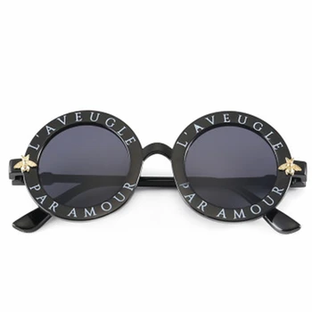 RILIXES mai Nou Retro Rotund ochelari de Soare Copii de Brand Designer de Epocă Gradient Shades Ochelari de Soare UV400 Oculos Feminino Lentes
