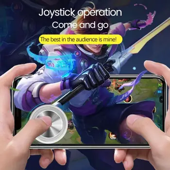 Rundă De Joc Joystick-Ul Pentru Telefonul Mobil Rocker Tableta Android, Iphone Telefon Controler Buton Ușor De Pui Cina Cu Ventuza
