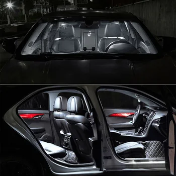 TPKE Pentru 2000-2016 2017 Chevrolet Tahoe, Suburban Alb Accesorii Auto Canbus fara Eroare LED Interior Hartă Cupola de Lumina de Citit Kit