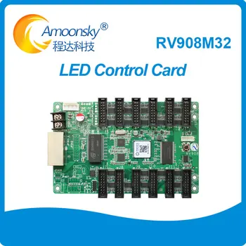 Transport gratuit Linsn RV908M32 etapa led lumina video ecran de perete sistem de control panou led primirea controller card