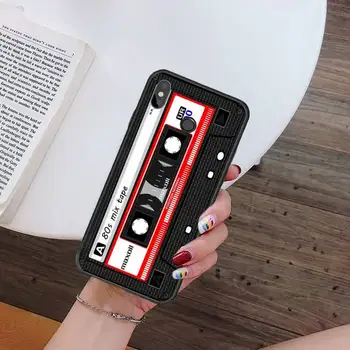 Vintage Casetă de artă muzică retro Nostalgie funda hull coque acoperi Caz de Telefon Pentru Xiaomi Redmi note 7 8 9 10 s 9t pro lite
